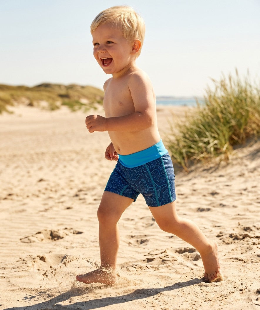 Watery swim nappies for kids - Thetis Youngster - Blue