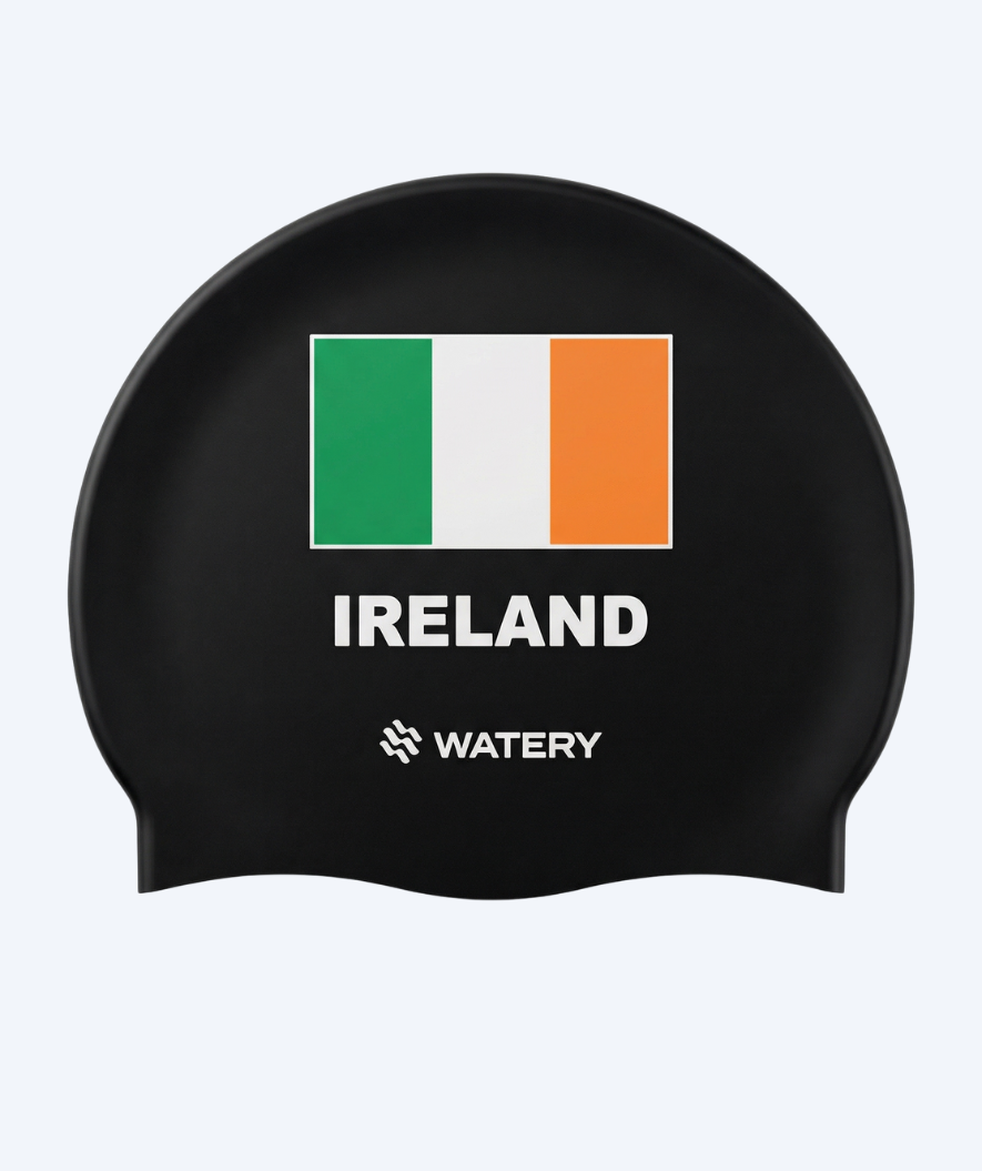 Watery swimming cap - Ireland - Black