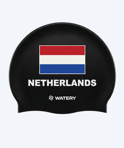 Watery swimming cap - Netherlands - Black