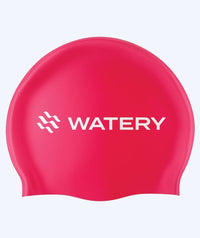 Watery swimming cap (from 10 years) - Signature Latex - Pink