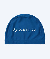 Watery swimming cap (from 10 years) - Signature Elastane - Blue