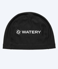 Watery swimming cap (from 10 years) - Signature Elastane - Black