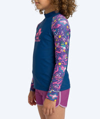 Watery UV-shirt for kids - Osiris Long Sleeve Rashguard - Multi/dark blue