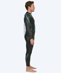 Watery wetsuit for men - Tackey Elite - Black/blue