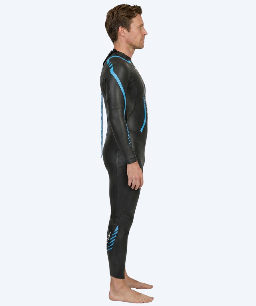 Watery wetsuit for men - Tackey Elite - Black/blue