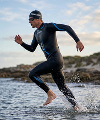 Watery wetsuit for men - Tackey Elite - Black/blue