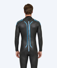 Watery wetsuit for men - Tackey Elite - Black/blue