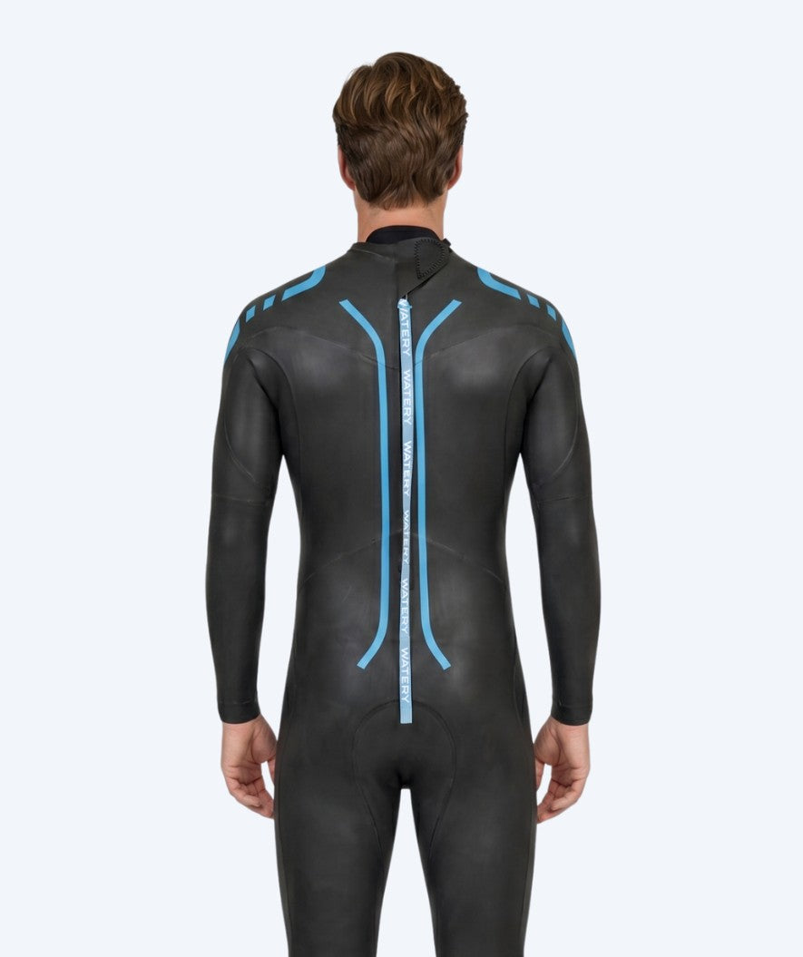 Watery wetsuit for men - Tackey Elite - Black/blue