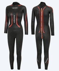 Watery wetsuit for women - Tackey Elite - Black/red