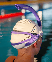 Watery center snorkel for swimming - Phoenix Elite - Purple