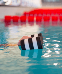 Watery pullbuoy - Makara - Black/white