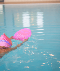 Watery kickboard for kids - Pebbles - Green