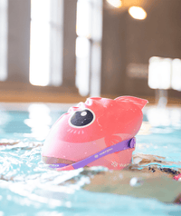 Watery swimming cap for kids - Fishi - Blue Fish