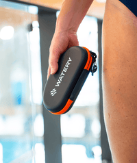Watery case for swim goggles - Active - Black