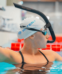 Watery center snorkel for adults (from 15 years) - Hydrolite - Black