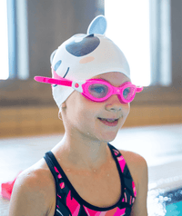 Watery diving goggles for kids - Delta - Orange