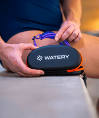Watery swim goggles case - Active - Purple