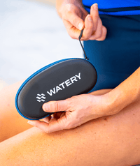 Watery swim goggles case - Active - Black