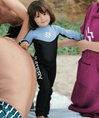 Watery wetsuit for kids - Gecko (3mm) - Electric blue
