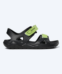 Watery swim sandals for kids - Ozana - Black/green