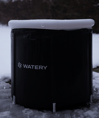 Watery inflatable cold plunge - Hero - Black
