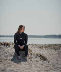 Watery wetsuit for women - Hedgehog (3mm) - Black