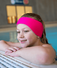 Watery earband for kids - Raider - Light pink