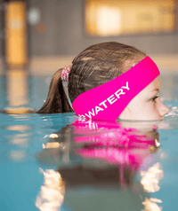 Watery earband for kids - Raider - Light pink