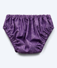 Watery swim nappies for kids - Foss Lining Nappy - Atlantic Purple