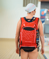 Watery swim bag - Viper Elite 45L - Red/light pink