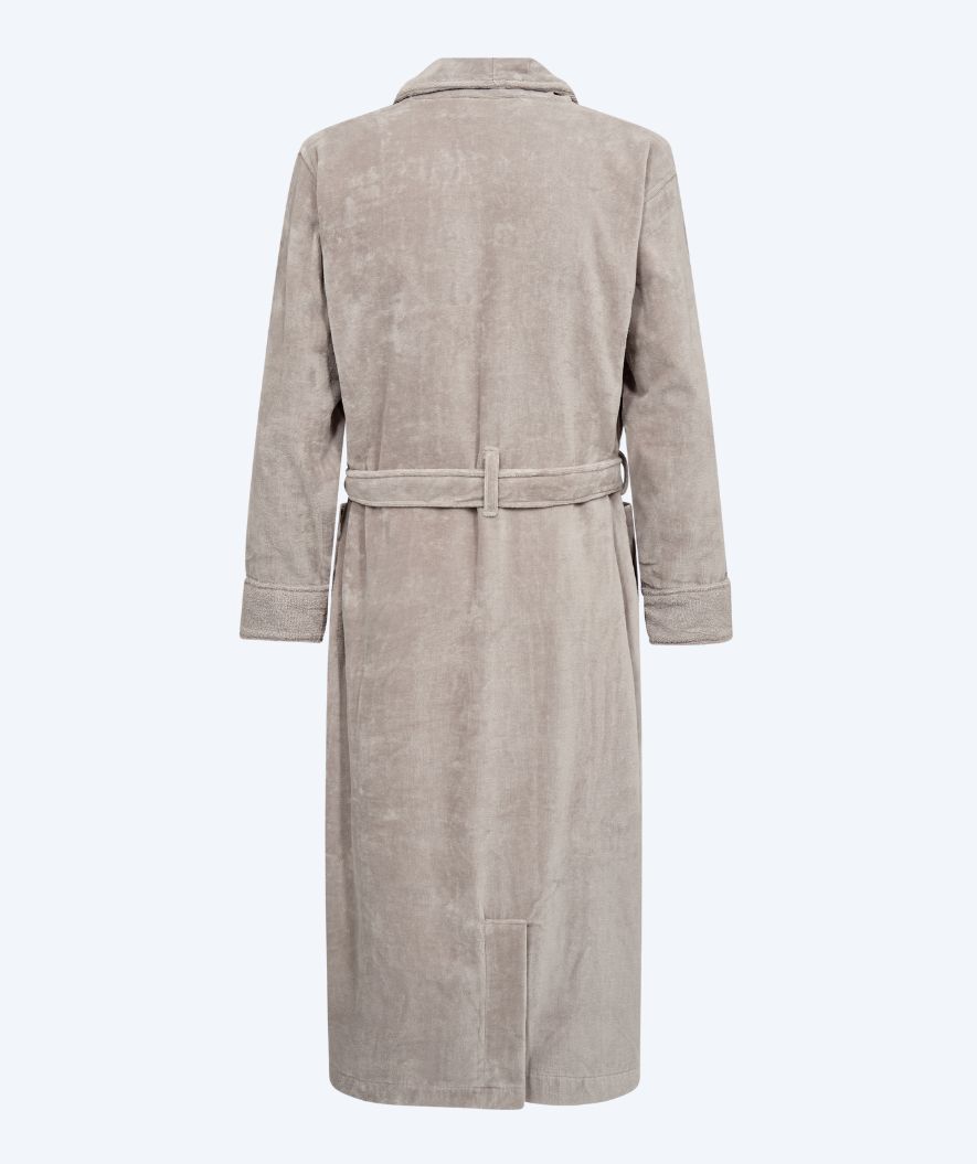 Watery bathrobe for men - Mariana - Grey