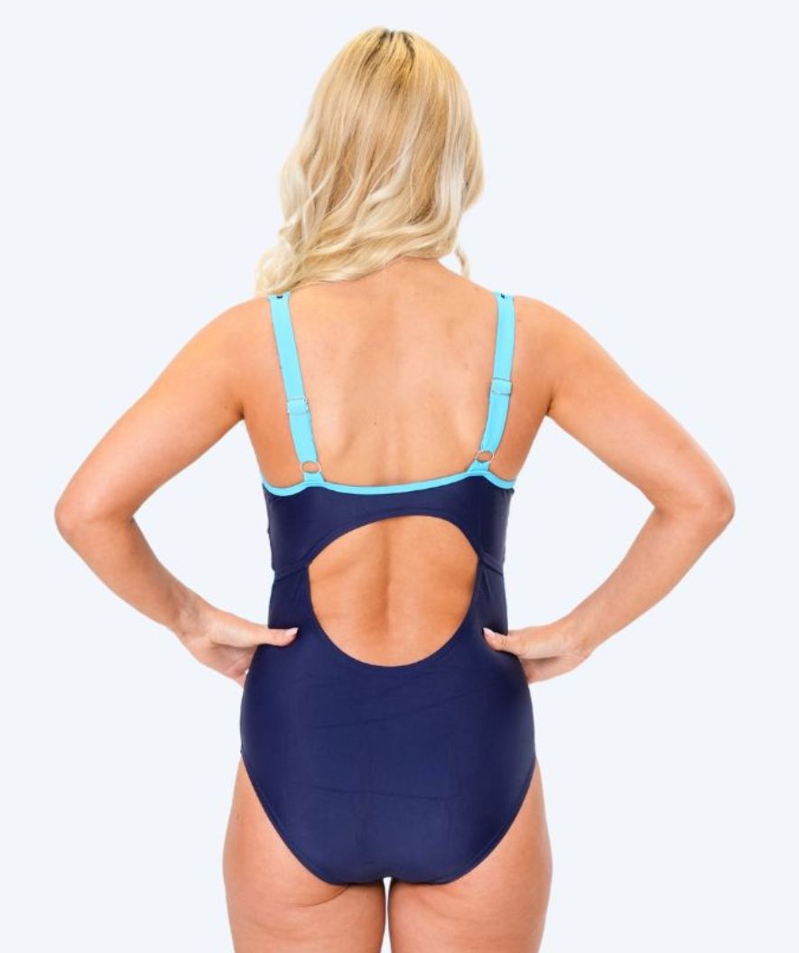 Watery swimsuit for women - Nebula - Dark blue