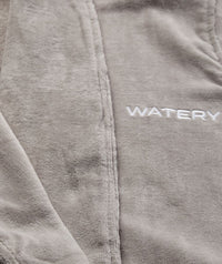 Watery bathrobe for men - Mariana - Grey