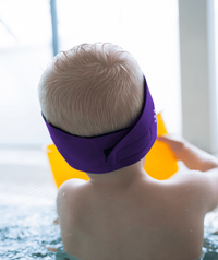 Watery earband for kids - Raider - Purple