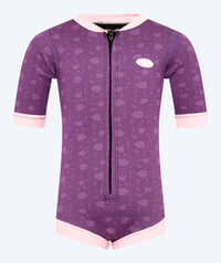Watery wetsuit for baby - Baia Full-Body - Atlantic Purple