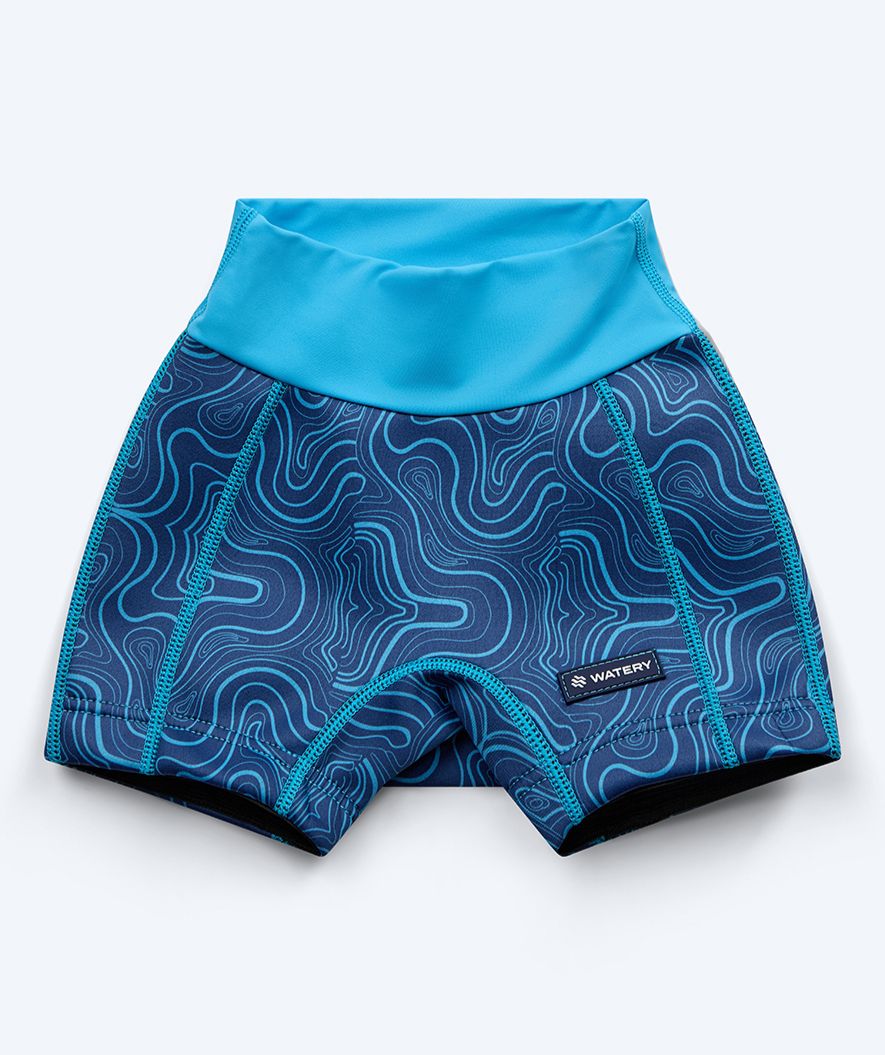 Watery swim nappies for kids - Thetis Youngster - Blue