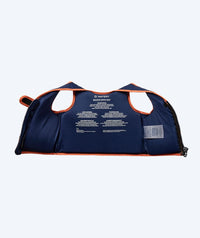Watery swim vest for kids (1-6) - Seadon - Dark blue/orange