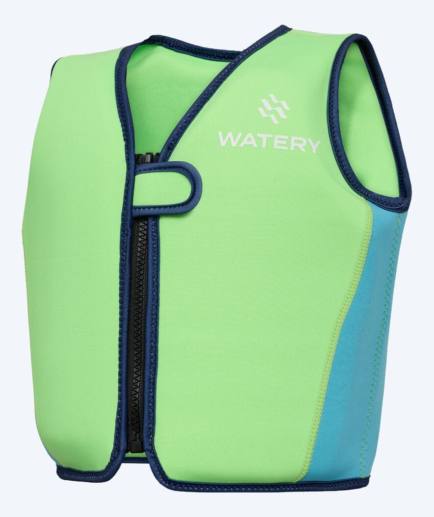 Watery swim vest for kids (2-8) - Basic - Green