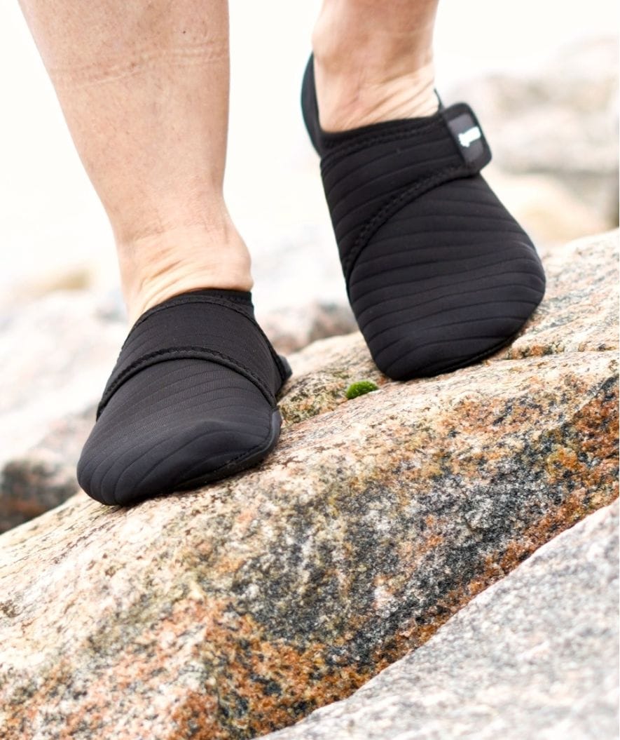 Watery neoprene swim shoes for adults - Poseidon - Purple