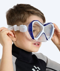 Watery diving mask for kids (4-10) - Triton - Blue