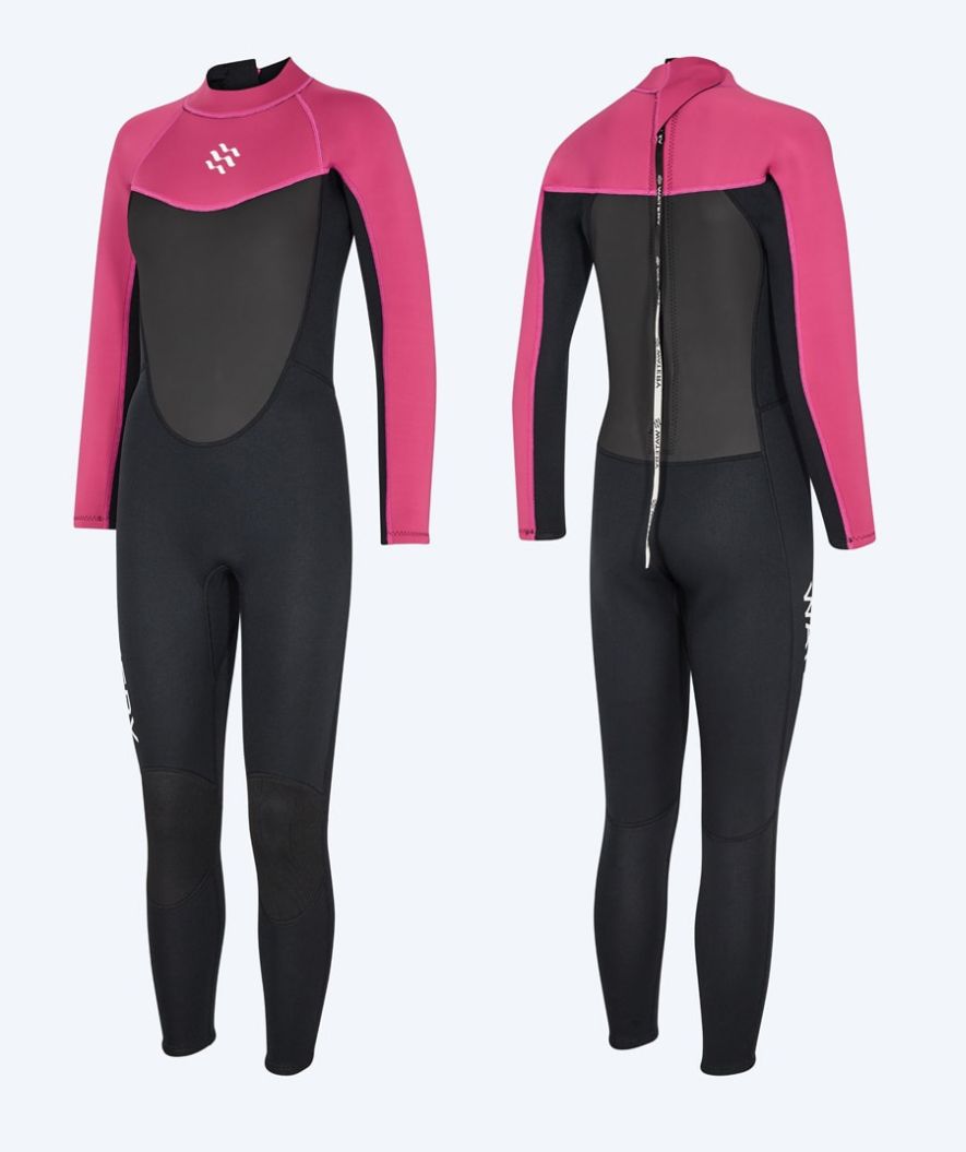 Watery wetsuit for women - Gecko (3mm) - Dust pink