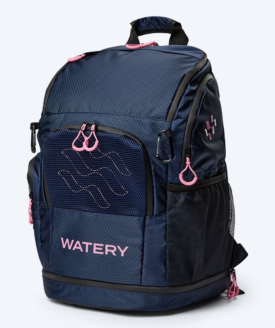 Watery swim bag - Raider Pro 45L - Purple/light pink