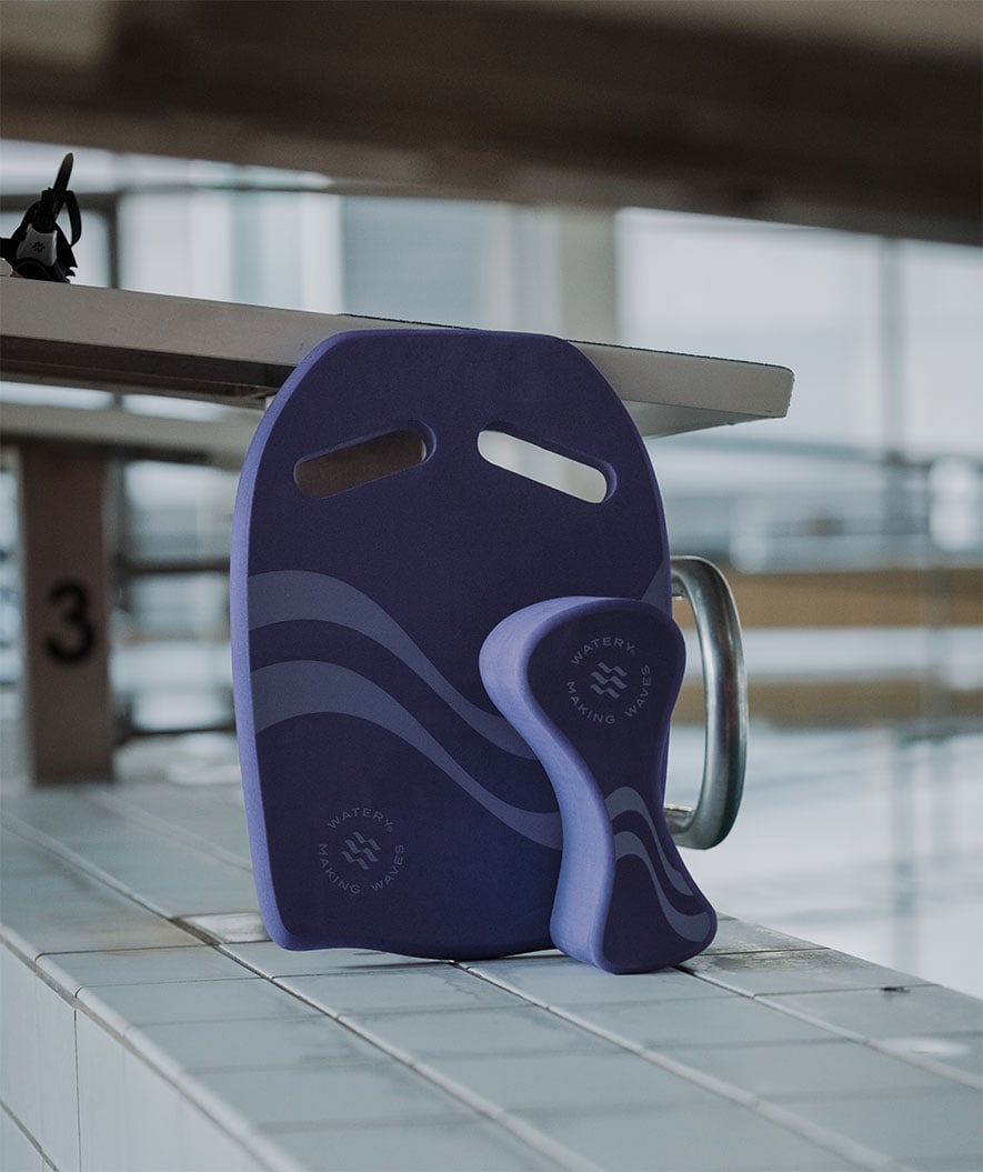 Watery kickboard - Heat - Purple