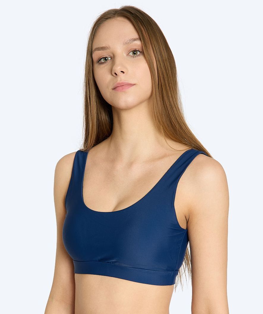 Watery bikini top for women - Remington - Dark blue