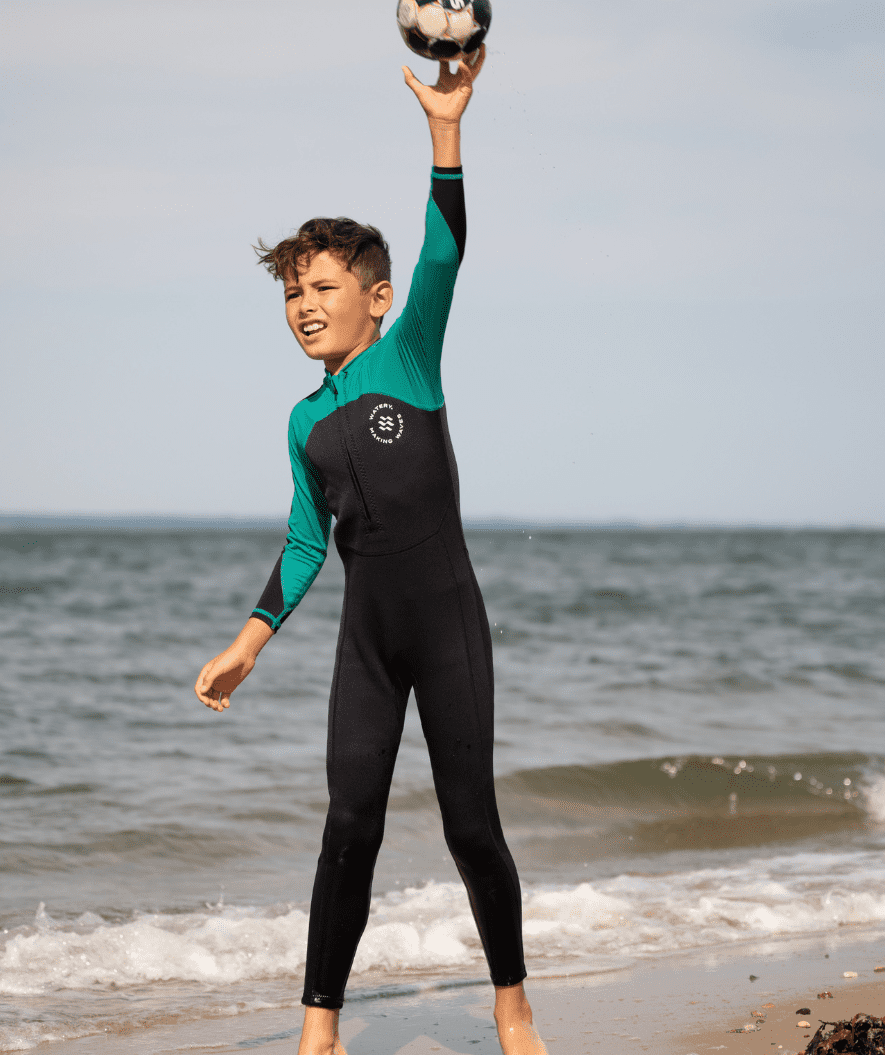 Watery UV wetsuit for kids - Calypso Full-Body - Purple