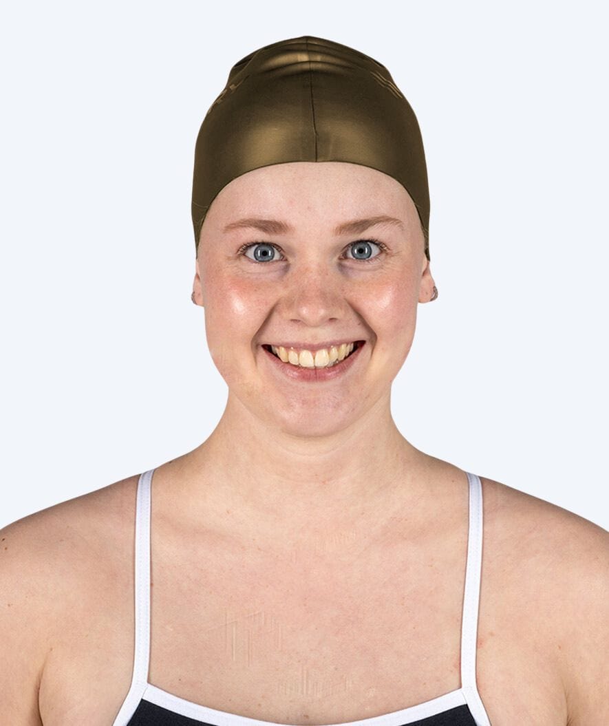 Watery swimming cap (from 10 years) - Signature - Bronze