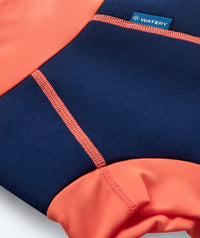 Watery swim nappies for kids - Neoprene Swim Nappy - Atlantic Orange