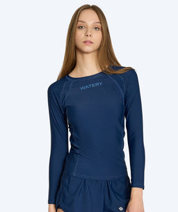 Watery UV-shirt for women - Remington Long Sleeve Rashguard - Dark blue