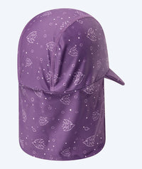 Watery sunhat for kids - Cascade - Purple