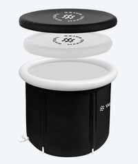 Watery inflatable cold plunge - Hero - Black